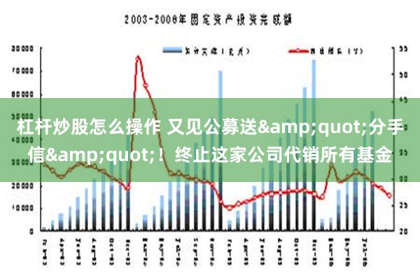 杠杆炒股怎么操作 又见公募送&quot;分手信&quot;！终止这家公司代销所有基金