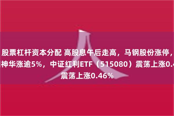 股票杠杆资本分配 高股息午后走高，马钢股份涨停，中国神华涨逾5%，中证红利ETF（515080）震荡上涨0.46%